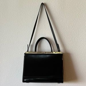 Halston Heritage Large Satchel Bag, Black